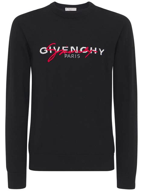 maglia givenchy uomo nera|Maglieria Givenchy da uomo .